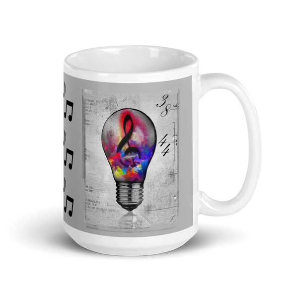 Light Bulb Tune Mug