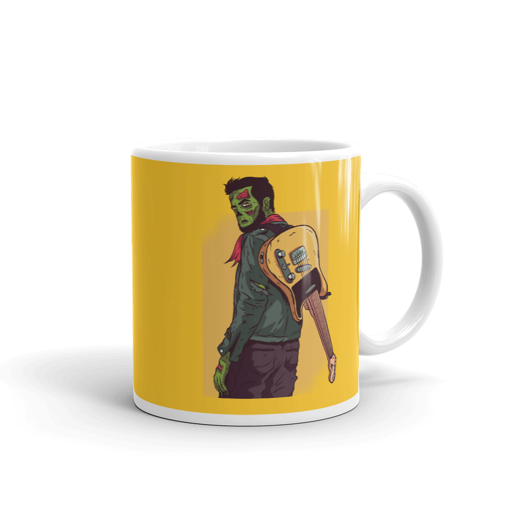 Zombie Guitar Mug