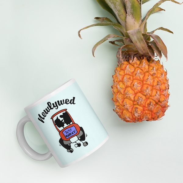 Newly Weds Just Married Mug