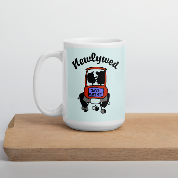 Newly Weds Just Married Mug