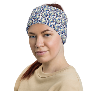 Diverse Panda Soft Themed Light Grey Neck Gaiter/ Head Wrap