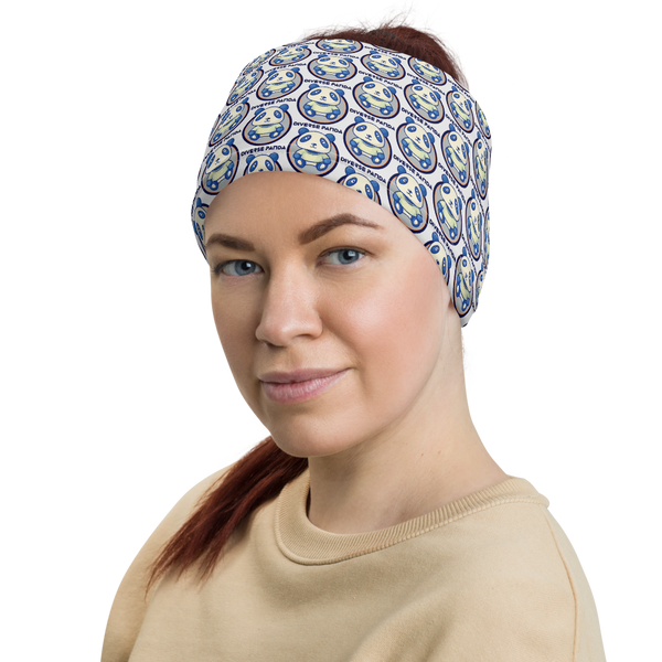 Diverse Panda Soft Themed Light Grey Neck Gaiter/ Head Wrap