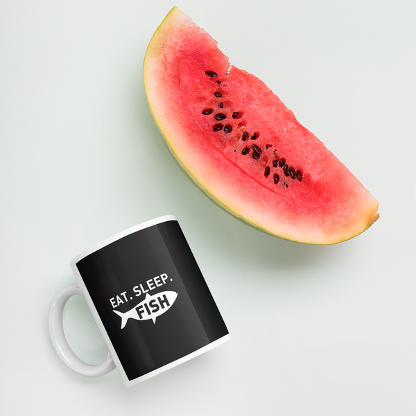 Eat Sleep Fish Mug