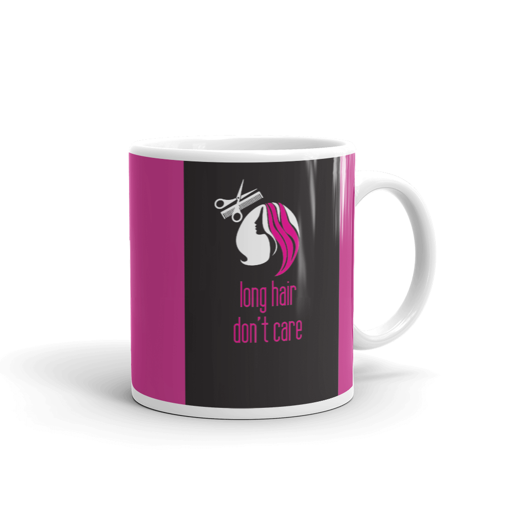 Long Hair Don't Care Mug