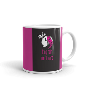 Long Hair Don't Care Mug