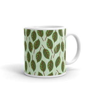 Green Leaves Mug