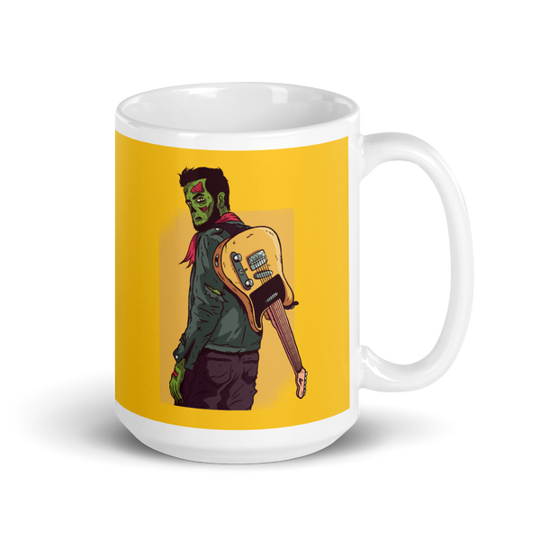 Zombie Guitar Mug