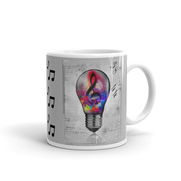 Light Bulb Tune Mug