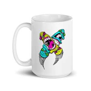 Abstract Monster Mug