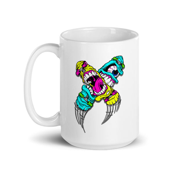 Abstract Monster Mug