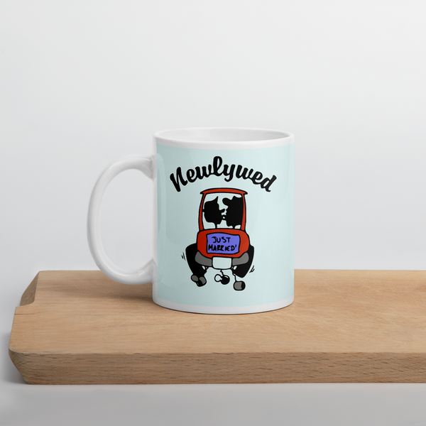 Newly Weds Just Married Mug