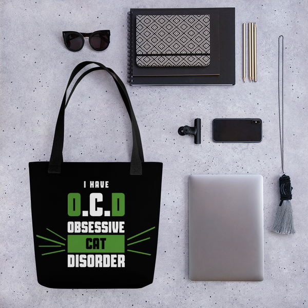 Obsessive Cat Disorder Tote bag