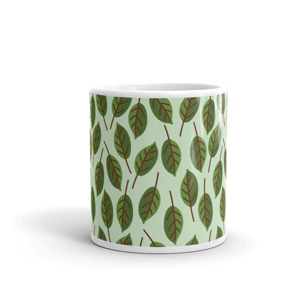 Green Leaves Mug