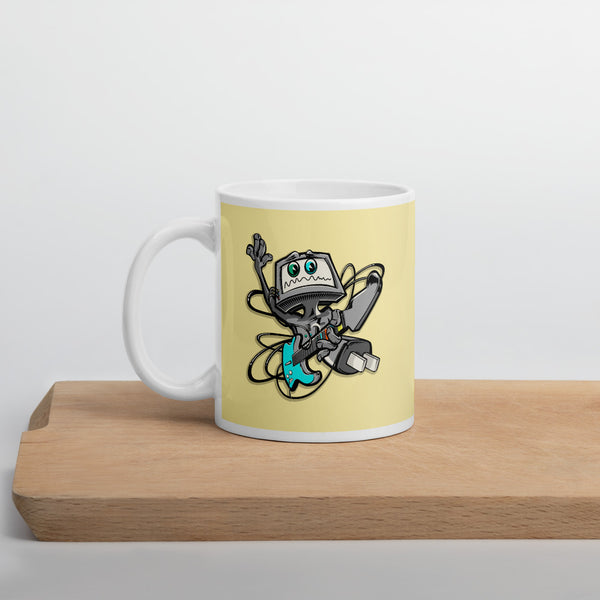 Electric Power Cartoon Mug