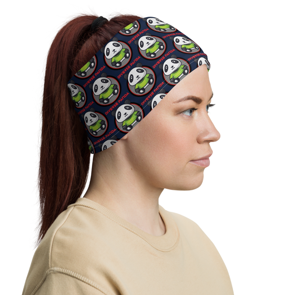 Diverse Panda Navy Blue Neck Gaiter/ Headband