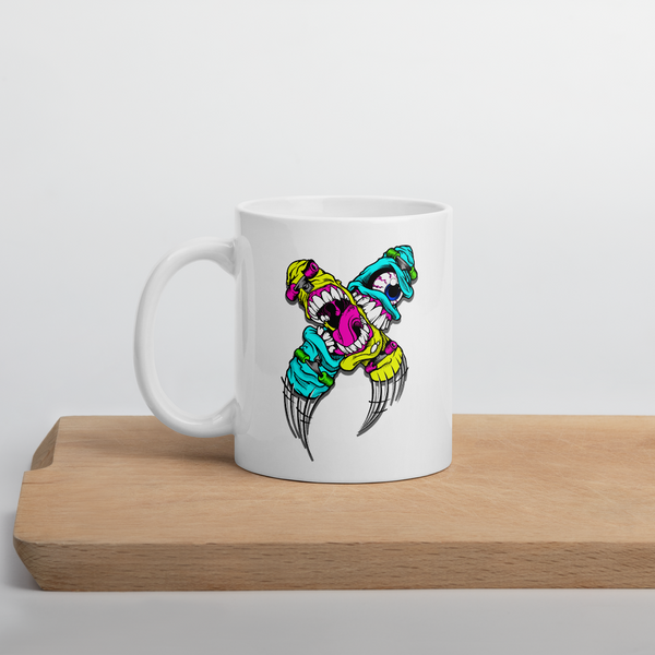 Abstract Monster Mug