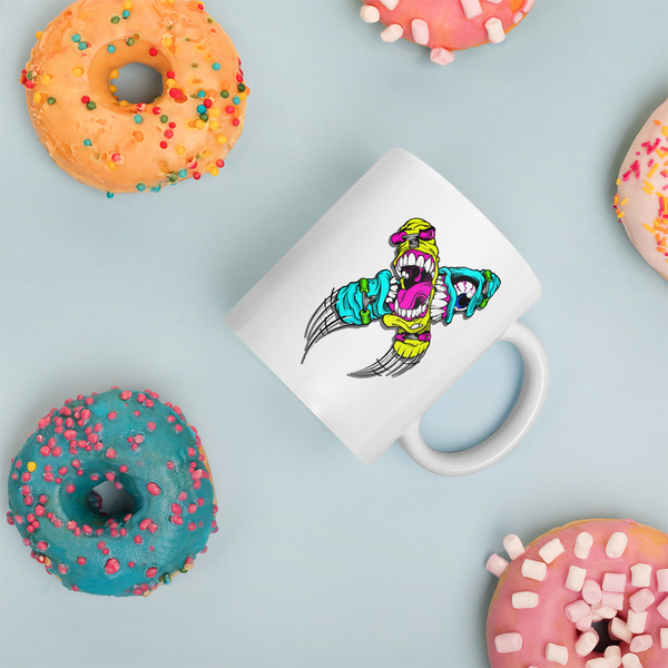 Abstract Monster Mug