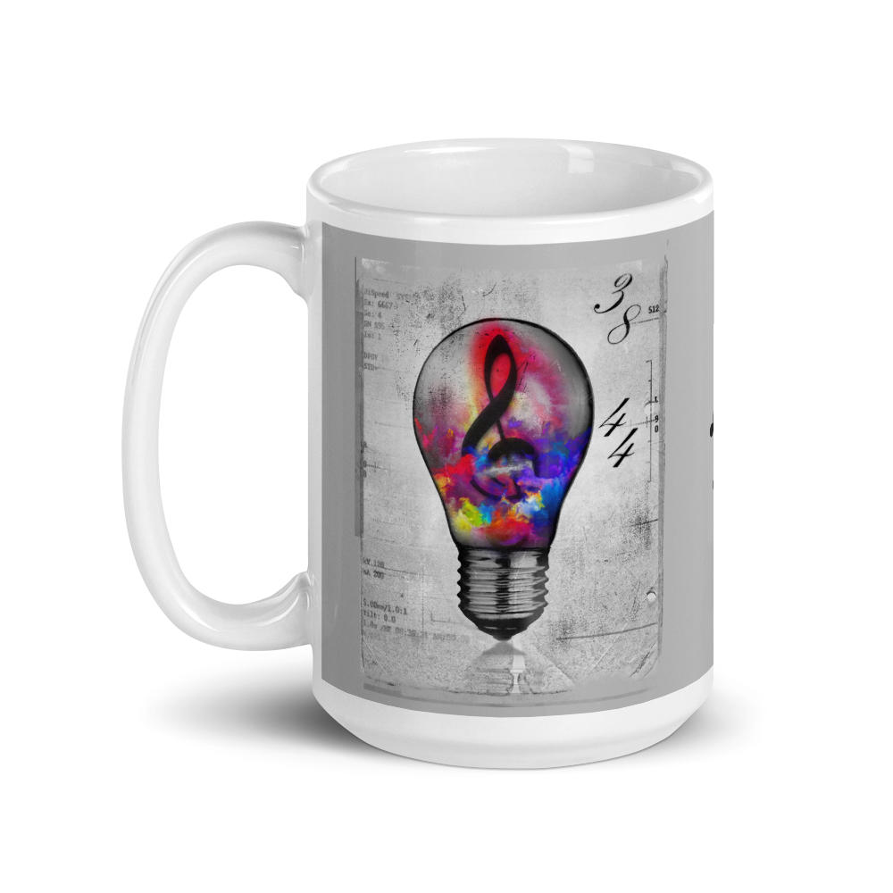 Light Bulb Tune Mug