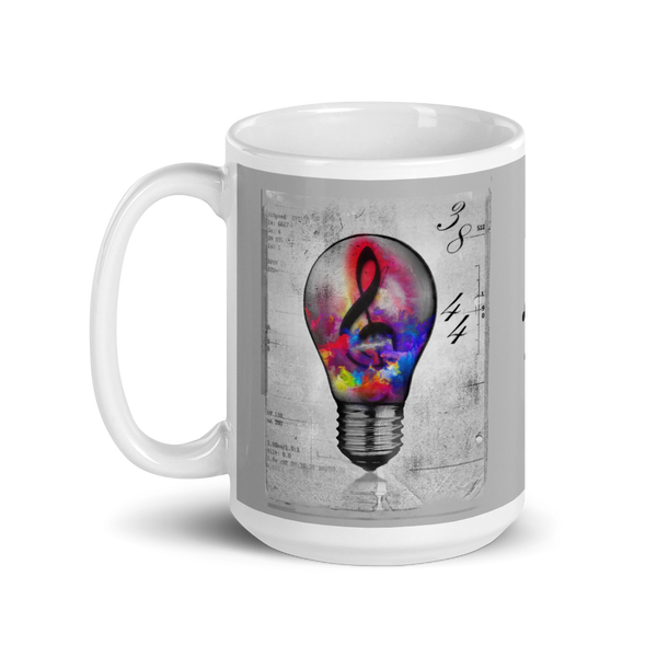 Light Bulb Tune Mug