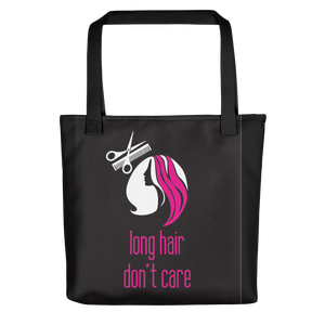 Long Hair Don't Care Tote bag