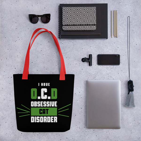 Obsessive Cat Disorder Tote bag