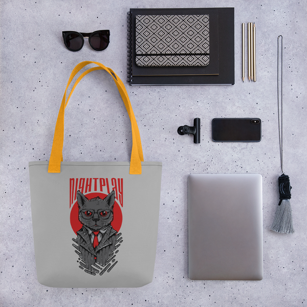 Night Play Tote bag