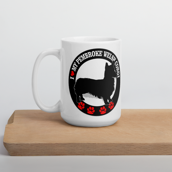 I Love My Pembroke Welsh Corgi Mug