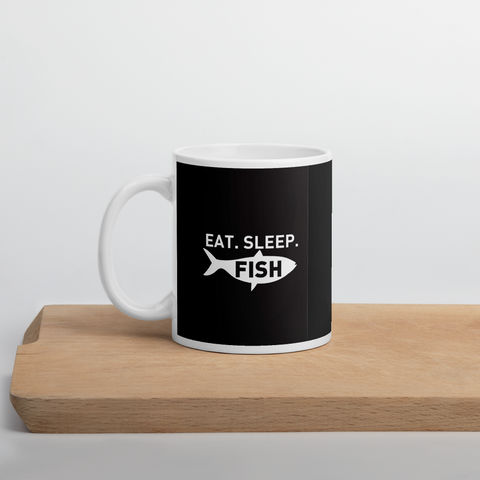 Eat Sleep Fish Mug