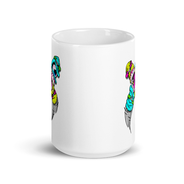 Abstract Monster Mug