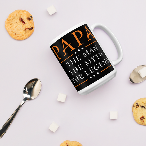 Papa The Man The Myth The Legend Mug