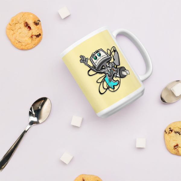 Electric Power Cartoon Mug