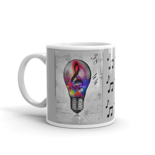 Light Bulb Tune Mug