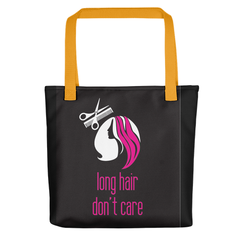 Long Hair Don't Care Tote bag