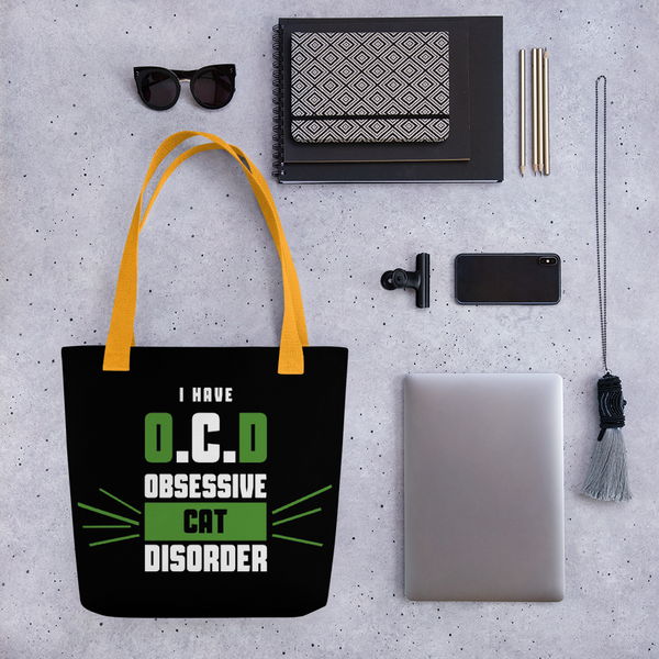 Obsessive Cat Disorder Tote bag