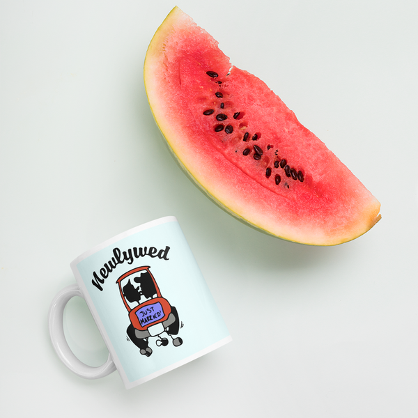 Newly Weds Just Married Mug