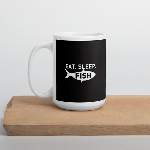 Eat Sleep Fish Mug