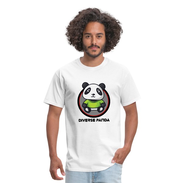 Official Diverse Panda Men's T-Shirt - white