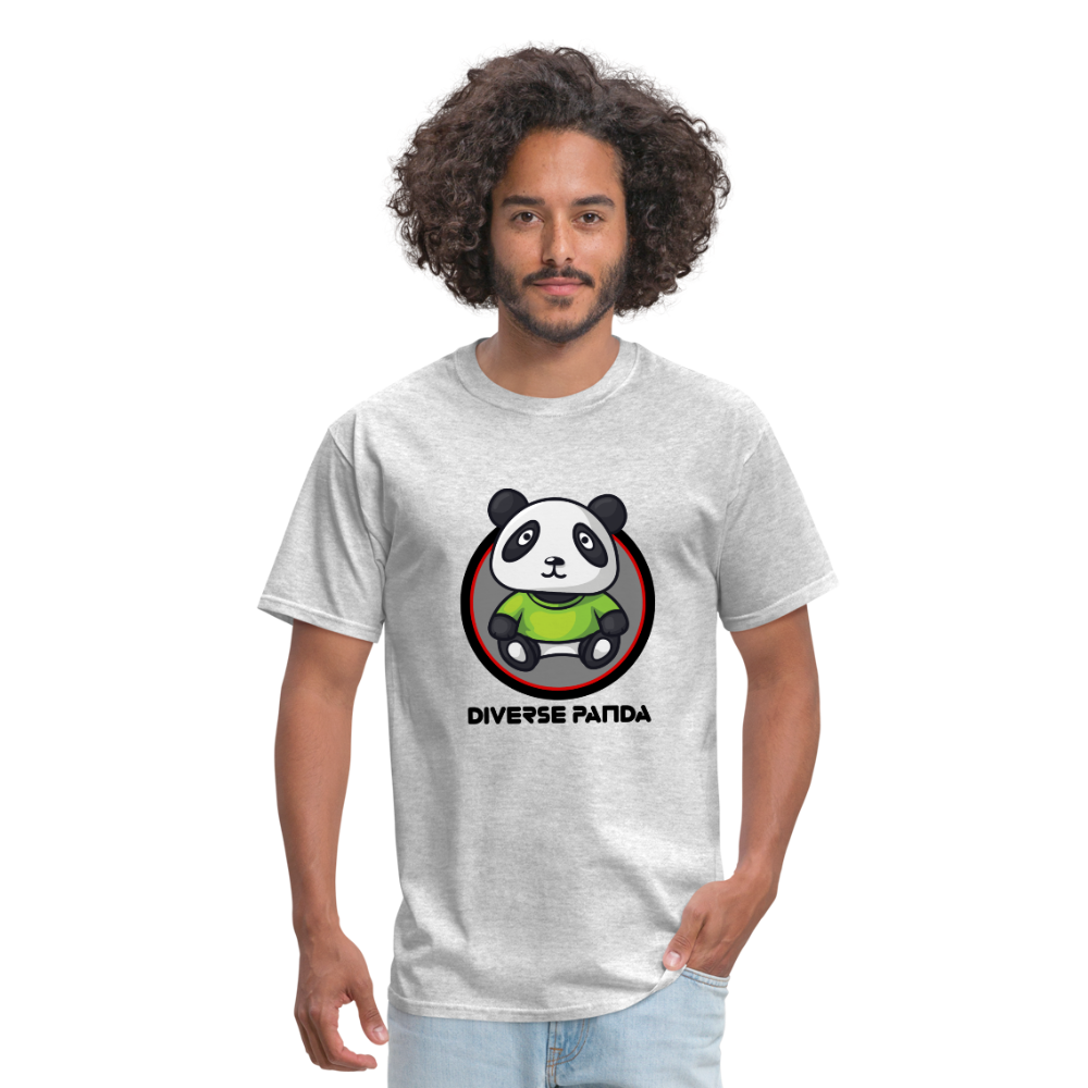 Official Diverse Panda Men's T-Shirt - heather gray