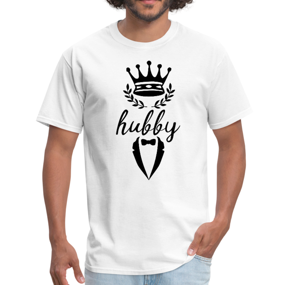 Hubby Men's T-Shirt - white