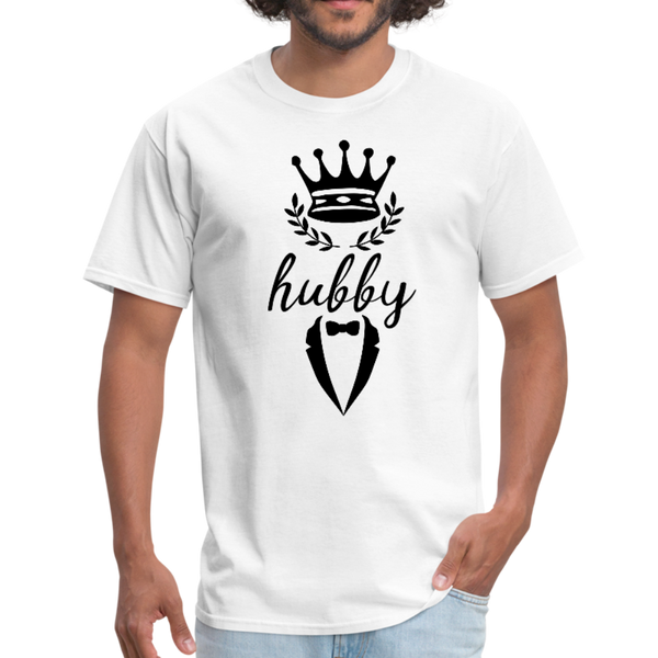 Hubby Men's T-Shirt - white