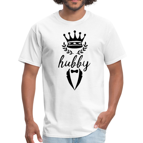 Hubby Men's T-Shirt - white