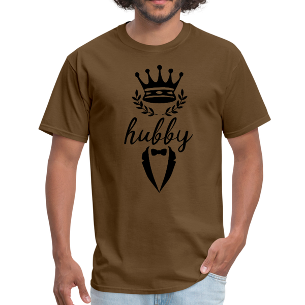 Hubby Men's T-Shirt - brown