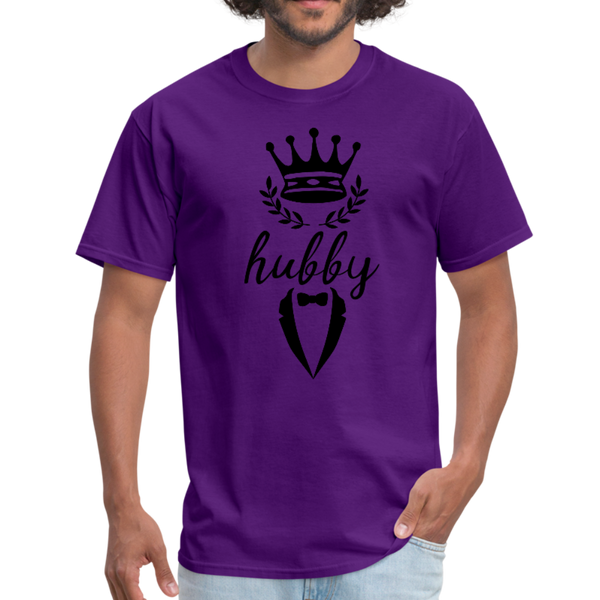 Hubby Men's T-Shirt - purple