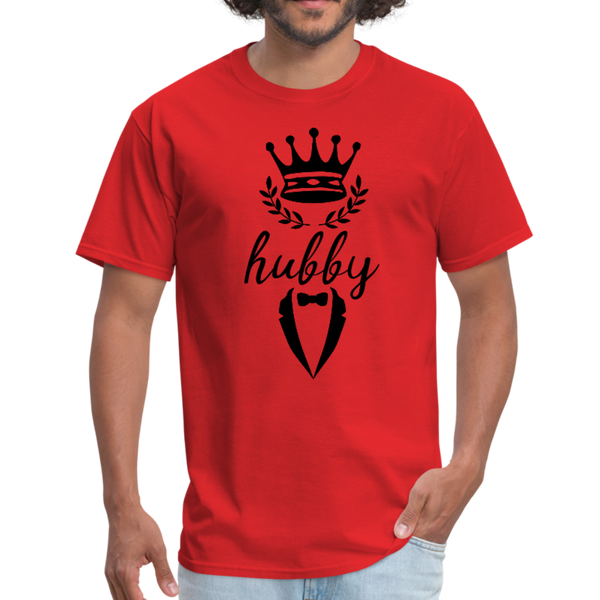 Hubby Men's T-Shirt - red