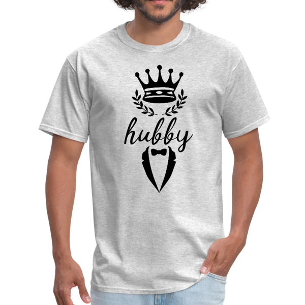 Hubby Men's T-Shirt - heather gray