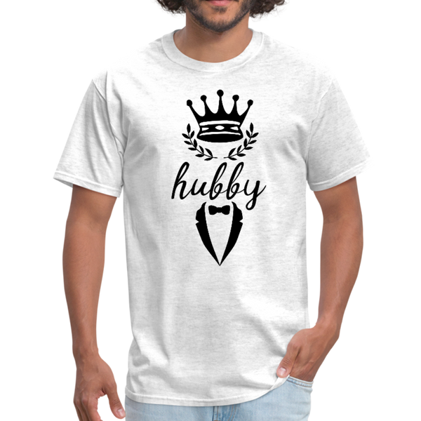 Hubby Men's T-Shirt - light heather gray