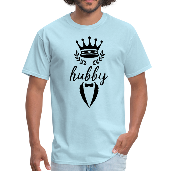 Hubby Men's T-Shirt - powder blue