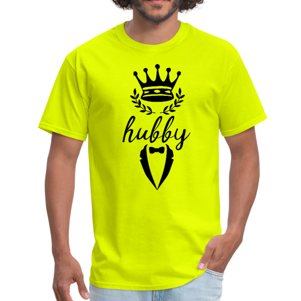 Hubby Men's T-Shirt - safety green