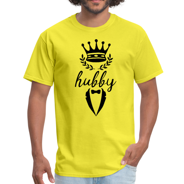 Hubby Men's T-Shirt - yellow