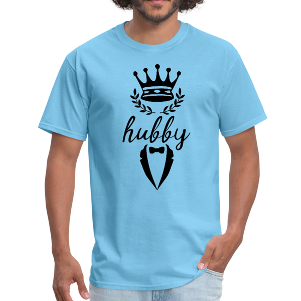 Hubby Men's T-Shirt - aquatic blue